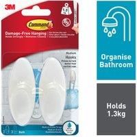 3M COMMAND Strips Hooks Large, Medium, Small Damage Free Picture/Poster Hanging