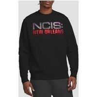 NCIS New Orleans Neon Sign Crew Sweatshirt, Black, X-Large