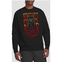 Pet Sematary Dead is Better Crew Sweatshirt, Black, XL