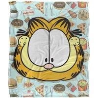 Garfield Cat Food Silky Touch Super Soft Throw Blanket 152 X 127 cm