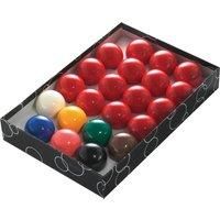 PowerGlide 22 Ball Snooker Set | 15 Reds | Tournament | Full Size 2 1/16" / 52.4mm Diameter | Boxed