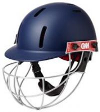 Gm Purist Geo II Helmet Cricket Helmet - Navy, One Size