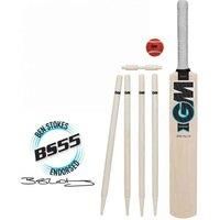 Gunn & Moore Unisex-Youth G&M CRICKET SET DIAMOND, Black/Blue/White, Size 3