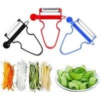 3 Piece Magic Trio Peeler Slicer Grater Set