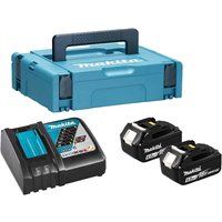 Makita 198119-8 18v LXT Cordless 2 Battery 6ah and Charger Kit 6ah