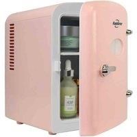 Koolatron Retro 4L 6 Can Portable Mini Fridge Compact Refrigerator for Bedroom