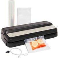 Kenmore Vacuum Sealer Machine One-Touch Automatic Food Sealer, Black