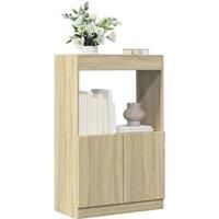 Highboard Sonoma Oak 63x33x100 cm Engineered Wood
