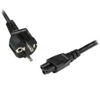 StarTech.com 2m 3 Prong Laptop Power Cord Â– Schuko CEE7 to C5 Clover Leaf Power Cable Lead