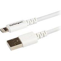 StarTech.com 3m (10ft) Long White Apple 8-pin Lightning Connector to USB Cable for iPhone iPod iPad