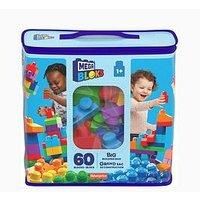 Mega Bloks First Builders Big Building Bag - 60 Pieces