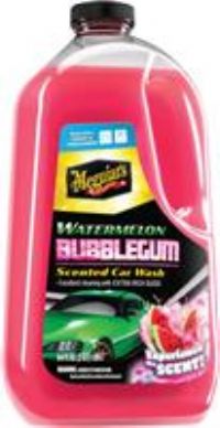 Meguiar’s Watermelon Bubblegum Scented Car Wash - Quickly and Gently Remove Dirt and Grime with Excellent Results in a Foam Cannon or When Used as a Bucket Wash - 64 Oz