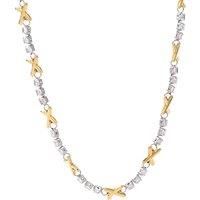 Designer Inspired Gemma Gold Cross Necklace