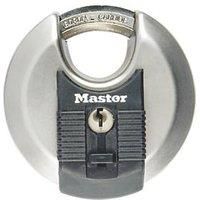 Master Lock M40KA KEYED ALIKE Sealed Puck Hardened Shackle OVER $25 FREE SHIP!
