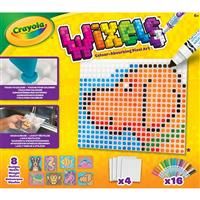 CRAYOLA Wixels Animal Activity Kit | Colour-Absorbing Pixel Art Set | Includes Markers and Easy To Follow Colour Guides | For Ages 6+