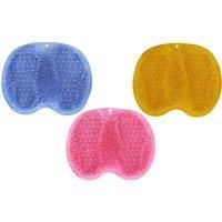 Non-Slip Shower Body Scrubber - 3 Colours! - Yellow
