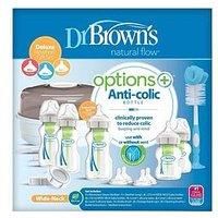 Dr Brown's Options+ Anti-Colic Baby Bottles Newborn Gift Set