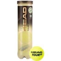 Head Tour XT Tennis Balls  Tube of 4