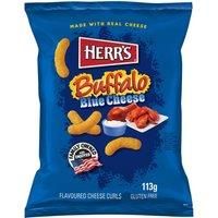 Herr's Buffalo Blue Cheese Flavoured Cheese Curls 113g