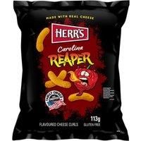Herr's Carolina Reaper Flavoured Cheese Curls 113g