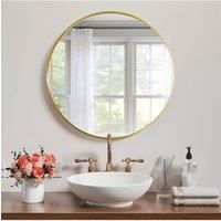 70cm Nordic Round Framed Wall Hanging Mirror