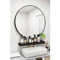 70cm Nordic Round Framed Wall Hanging Mirror