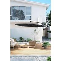 Cantilever Garden Parasol with 32 LED Light£Base not included£