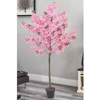 1.8m H Artificial Cherry Blossom Tree Decorative Potted Plant