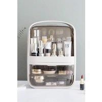 Cosmetic Makeup Storage Organiser Skincare Display Box Case With Portable Handle