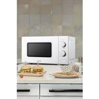 Comfee 700w 20L Microwave Oven With 5 Cooking Power Levels, Quick Defrost Function, And Kitchen Manual Timer
