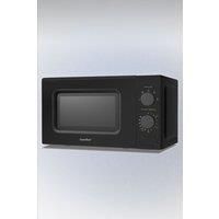 Comfee 700w 20L Microwave Oven With 5 Cooking Power Levels, Quick Defrost Function, And Kitchen Manual Timer
