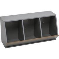 Stackable Open Toy Clothing Book Storage Manager