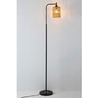 Modern Cylindrical Rope Floor Lamp