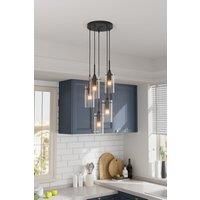 Pendant Light with Glass Lampshade