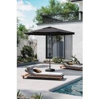 3M Classical Rotating Garden Parasol Patio Umbrella with Plastic Fillable Base