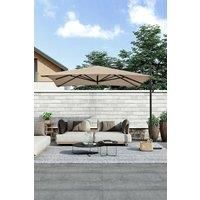 Square Rotating Outdoor Cantilever Parasol