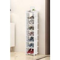 8-Tier Open Style Shoes Rack for Entryway