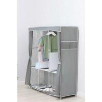 Non-Woven Portable Closet Wardrobe Freestanding Clothing Storage Rack