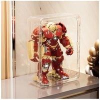 Wall Mount Transparent Storage Display Case Toy Storage Box
