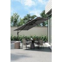 Outdoor Large Square 3M LED Cantilever Parasol