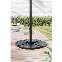 HDPE Garden Parasol Base Water and Sand Filled Umbrella Stand