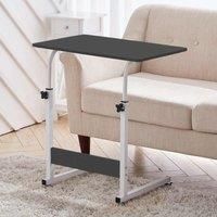 LivingandHome Living and Home Height Adjustable Standing Desk On Wheels