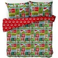 Christmas Grinch Inspired Microfibre Duvet Cover - 2 Sizes