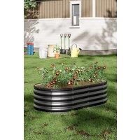 Galvanized Steel Raised Garden Bed for Plant