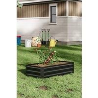 Vegetable Flower Raised Garden Bed Steel Planter Box