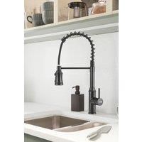 Kitchen Swivel Pulldown Faucet with Spring Spout