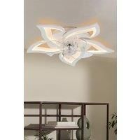 Flower Shape LED Ceiling Fan Light