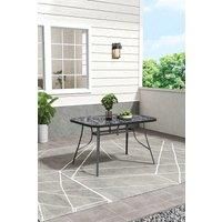 Tempered Glass Marble Outdoor Garden Table
