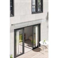 Front Door Window Outdoor Clear Awning Canopy Rain Cover
