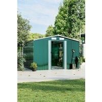 Large Metal Garden Storage Shed Outdoor Tool Shed